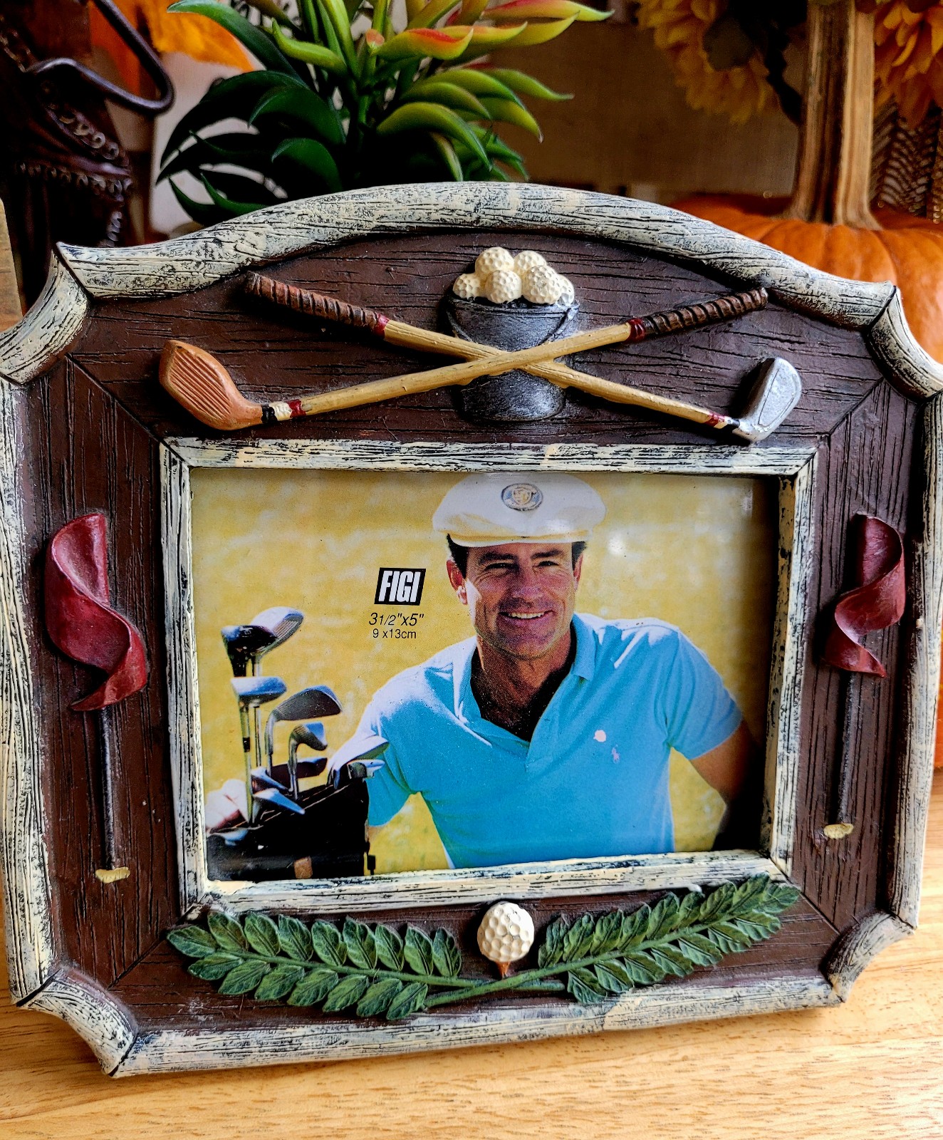 Vintage FIGI Golf Photo Frame