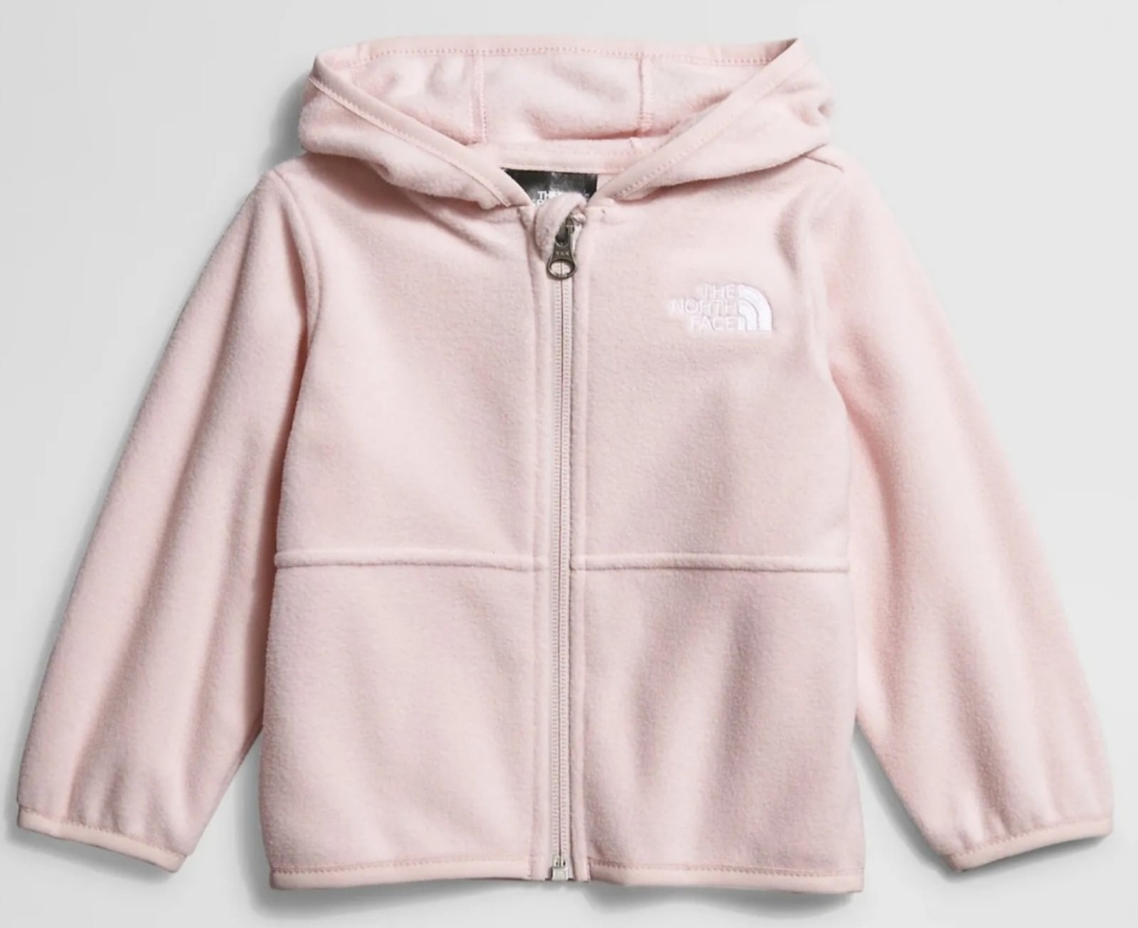 The North Face Infant Glacier Full-Zip Hoodie Purdy Pink