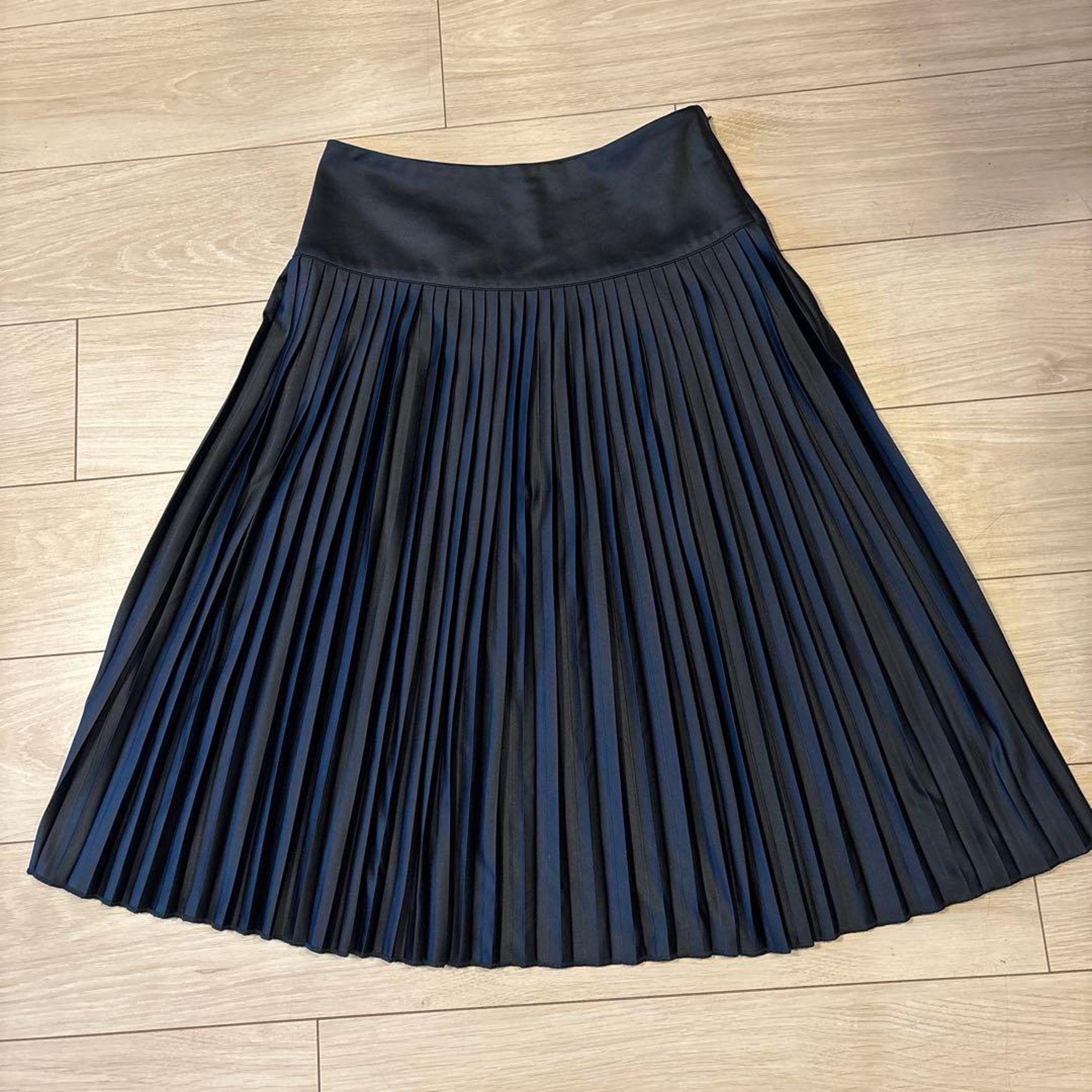 UNIQLO U Pleated Skirt, Navy