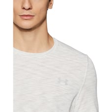 Under Armour Men's Seamless Shirt White 1289596-100, EXTRA LARGE NWT