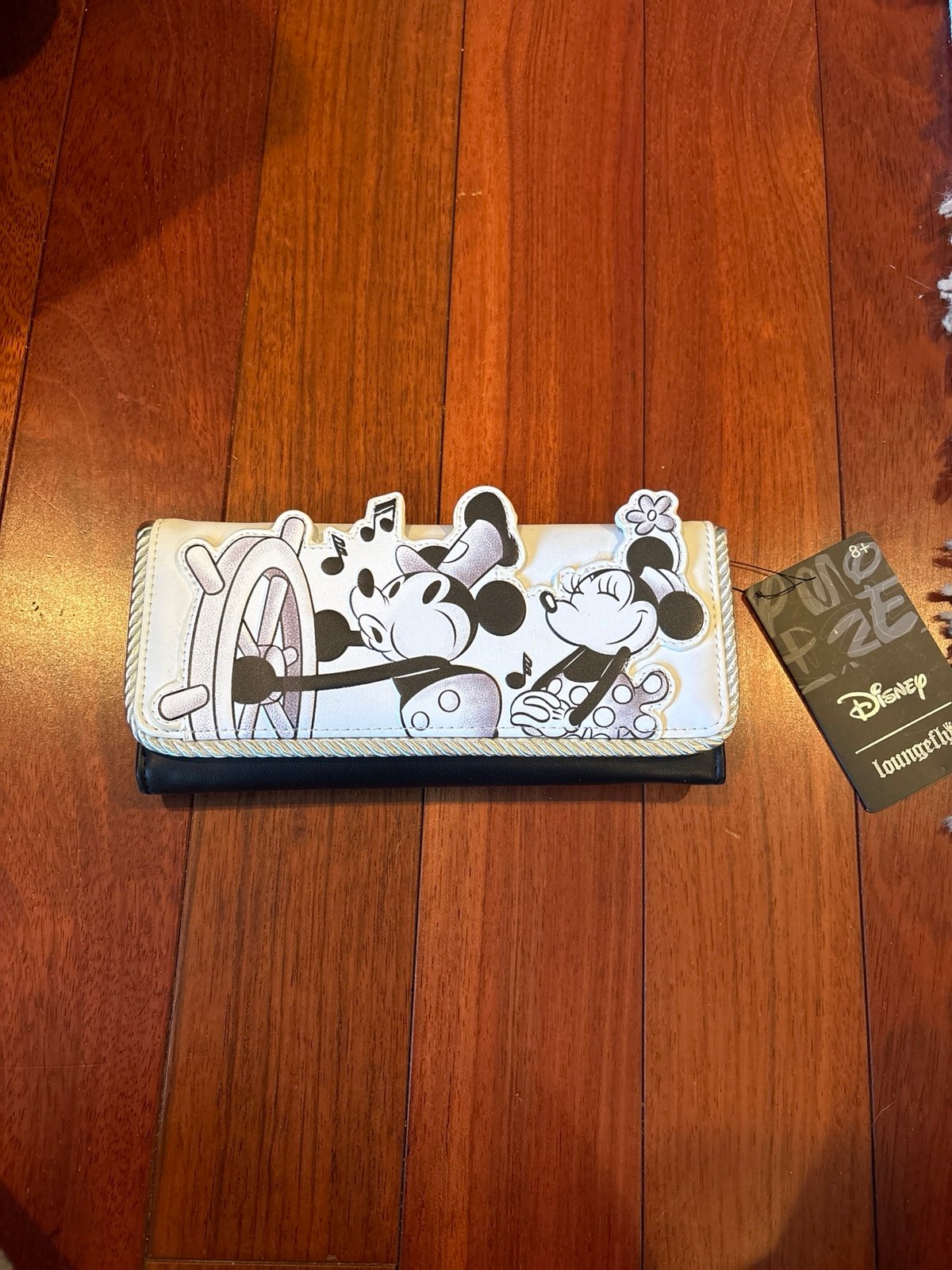 steamboat willie loungefly wallet never used