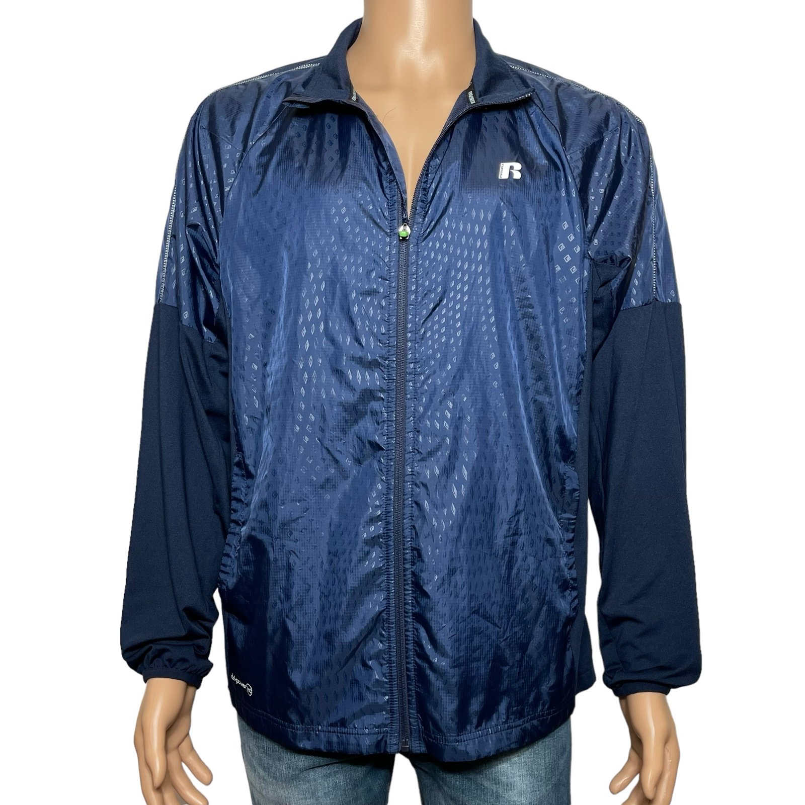 russell athletic man M Jacket Blue Two Pockets