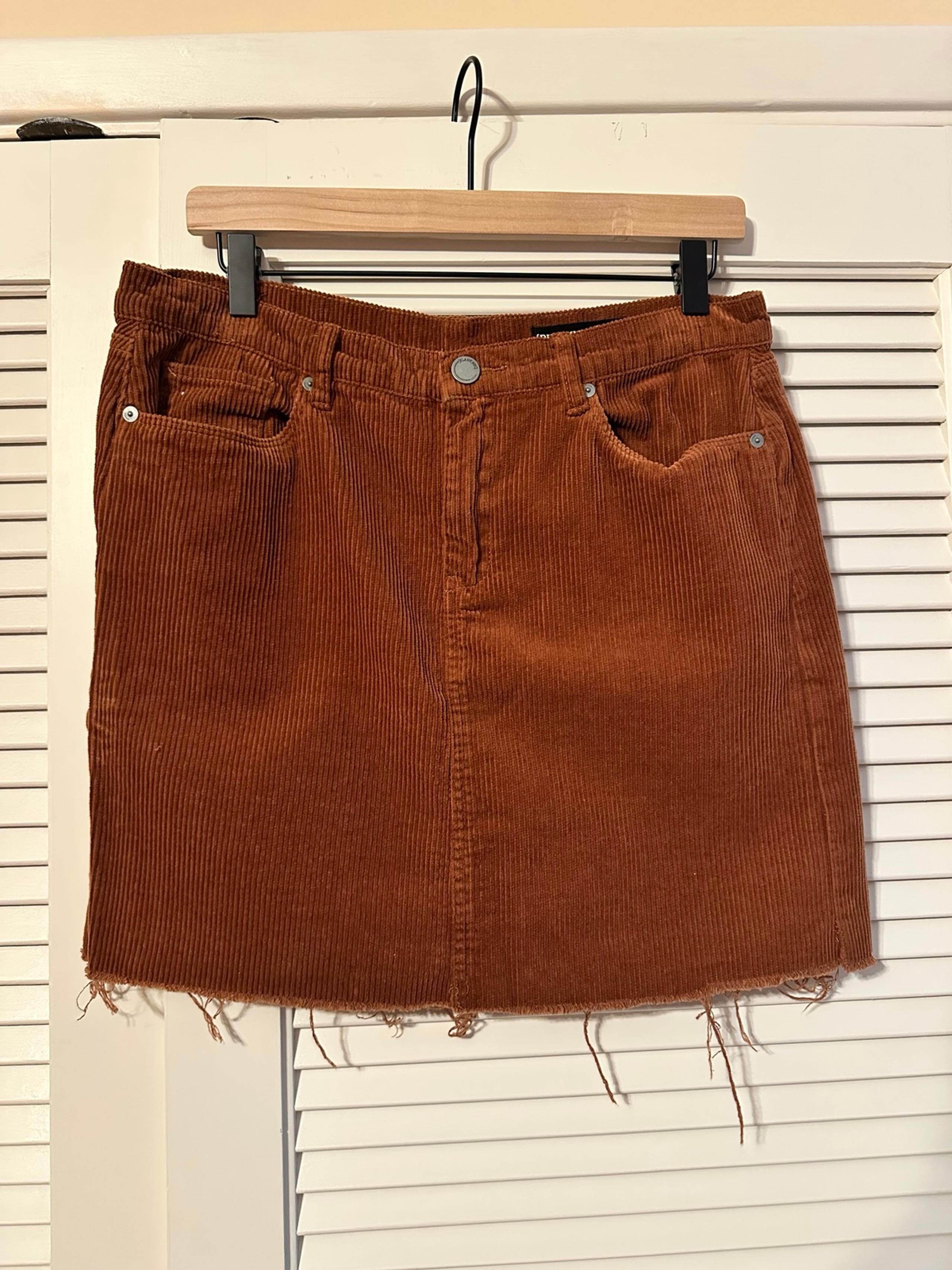 Blank NYC Corduroy Mini Skirt