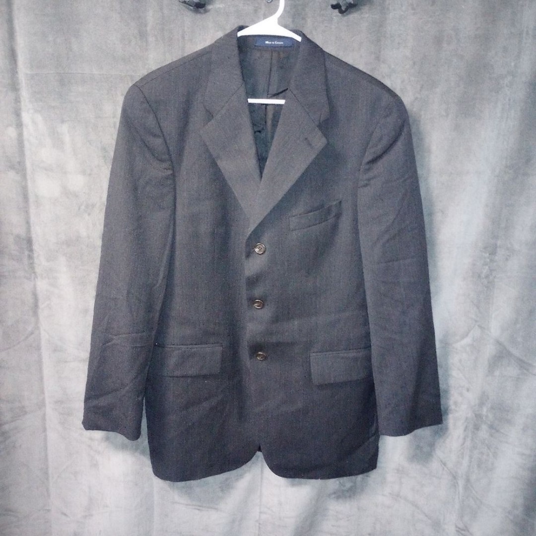Ralph Ralph Lauren Dark Charcoal Grey Suit Jacket Size 44R EUC