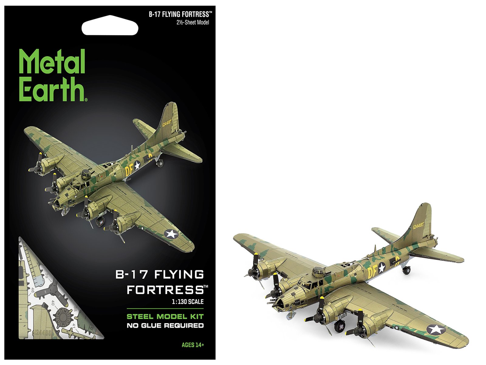 Model Kit Boeing B-17 Flying Fortress Bomber Aircraft "World War II" United Stat
