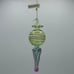 Hand Blown Ornaments - set of 4 glass Botto multicolor intricate vintage antique