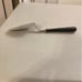 Carlton 10 bent stainless steel spatula w/bakelite