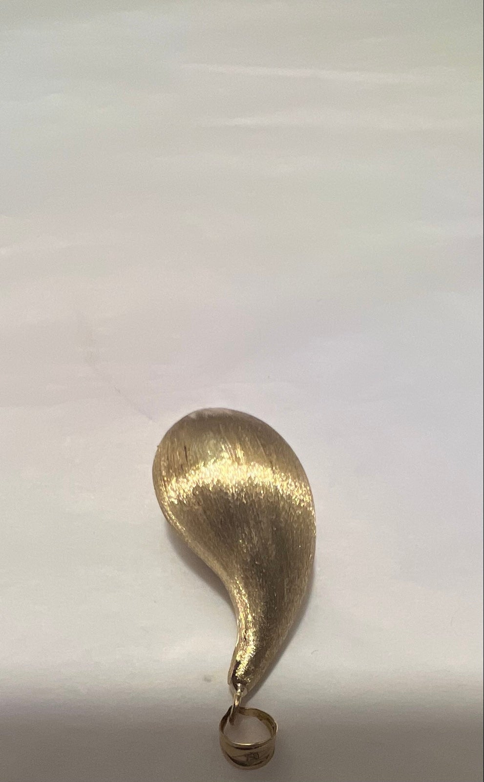 18k real gold pendant
