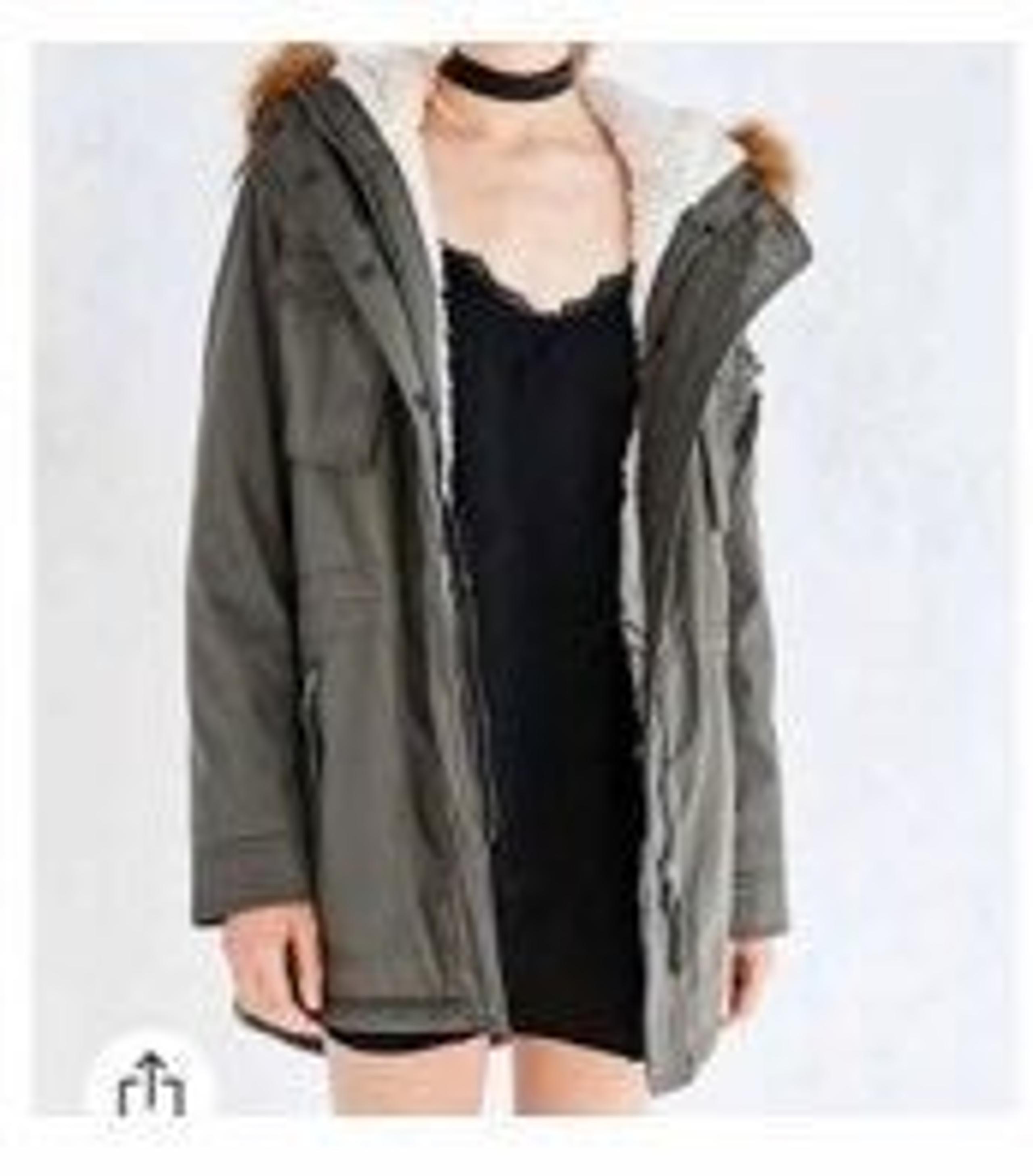 S/M military urban outfitters parka coat