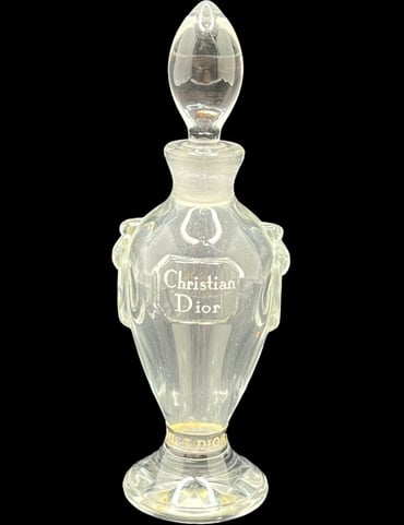 CHRISTIAN DIOR - MISS DIOR AMPHORA EMPTY PERFUME BOTTLE STAMPED - MADE IN FRANCE