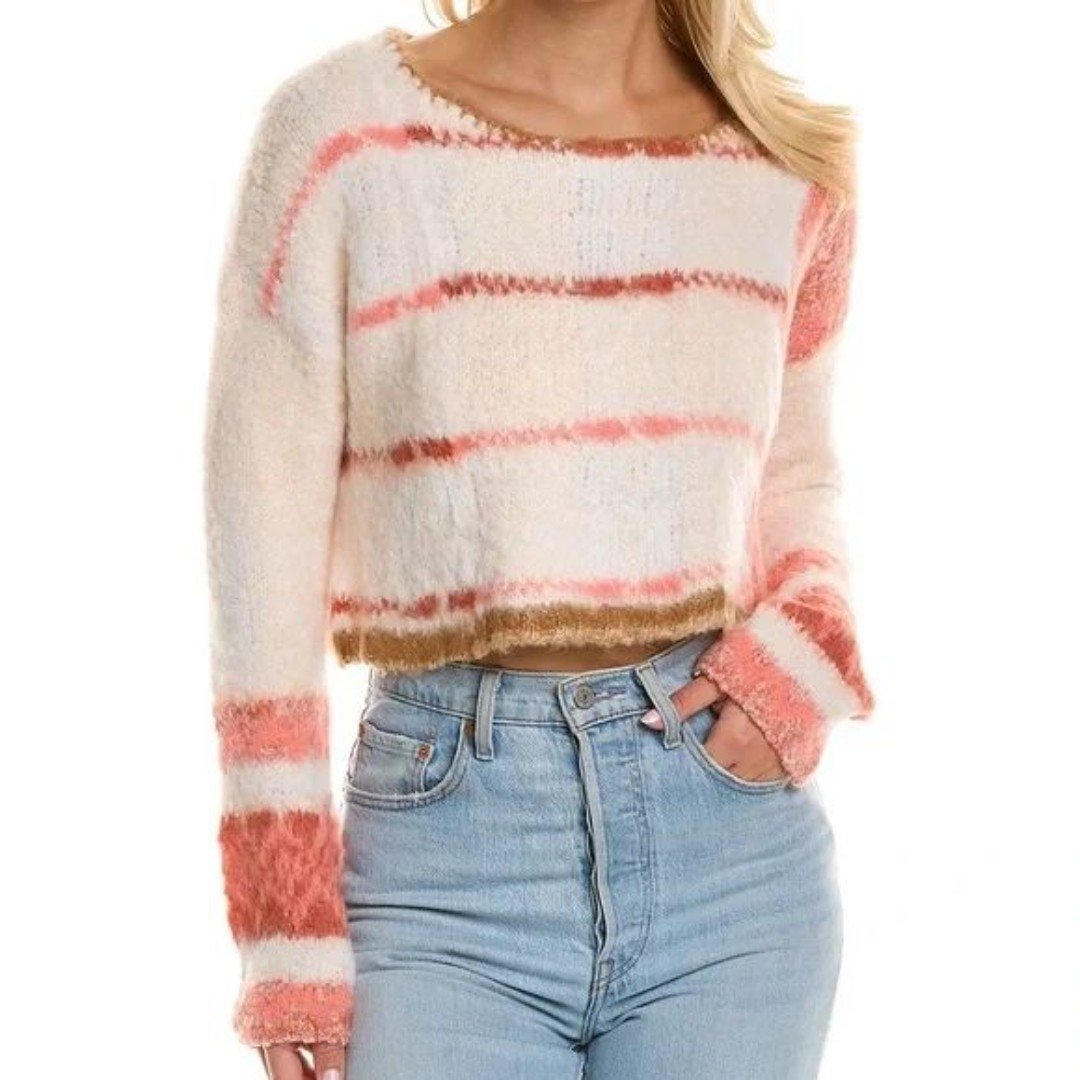 Free People Emerson Pullover Sweater Size Large - Retail 148