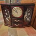Vintage Kirch Jewelry Music Box Dancing Ballerina Quartz Clock Plastic Very Rare