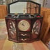 Vintage Kirch Jewelry Music Box Dancing Ballerina Quartz Clock Plastic Very Rare