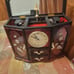 Vintage Kirch Jewelry Music Box Dancing Ballerina Quartz Clock Plastic Very Rare