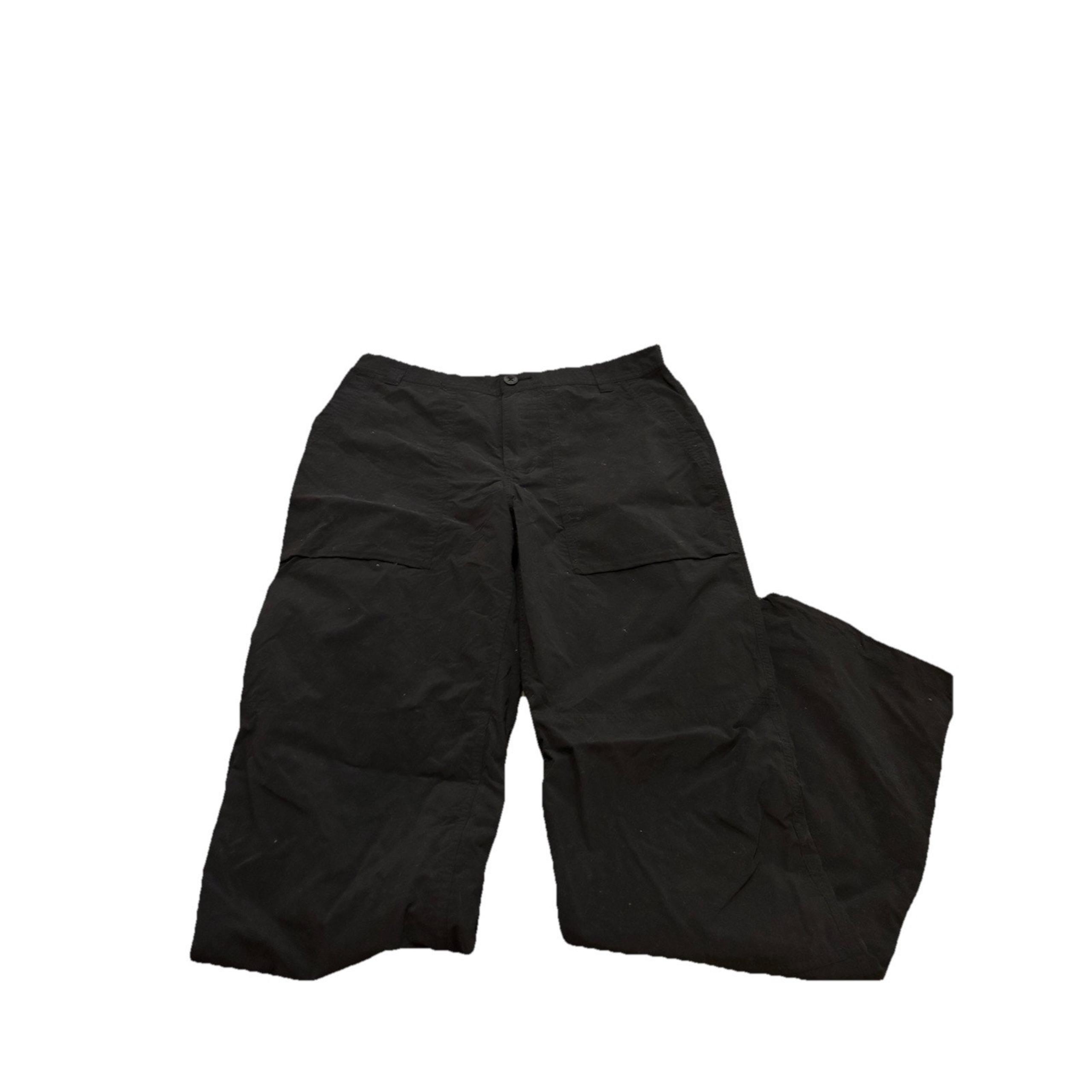 REI Co-Op Black Lightweight Hiking Pants Men's Size 36x36 T Stretch *flaw* Tall