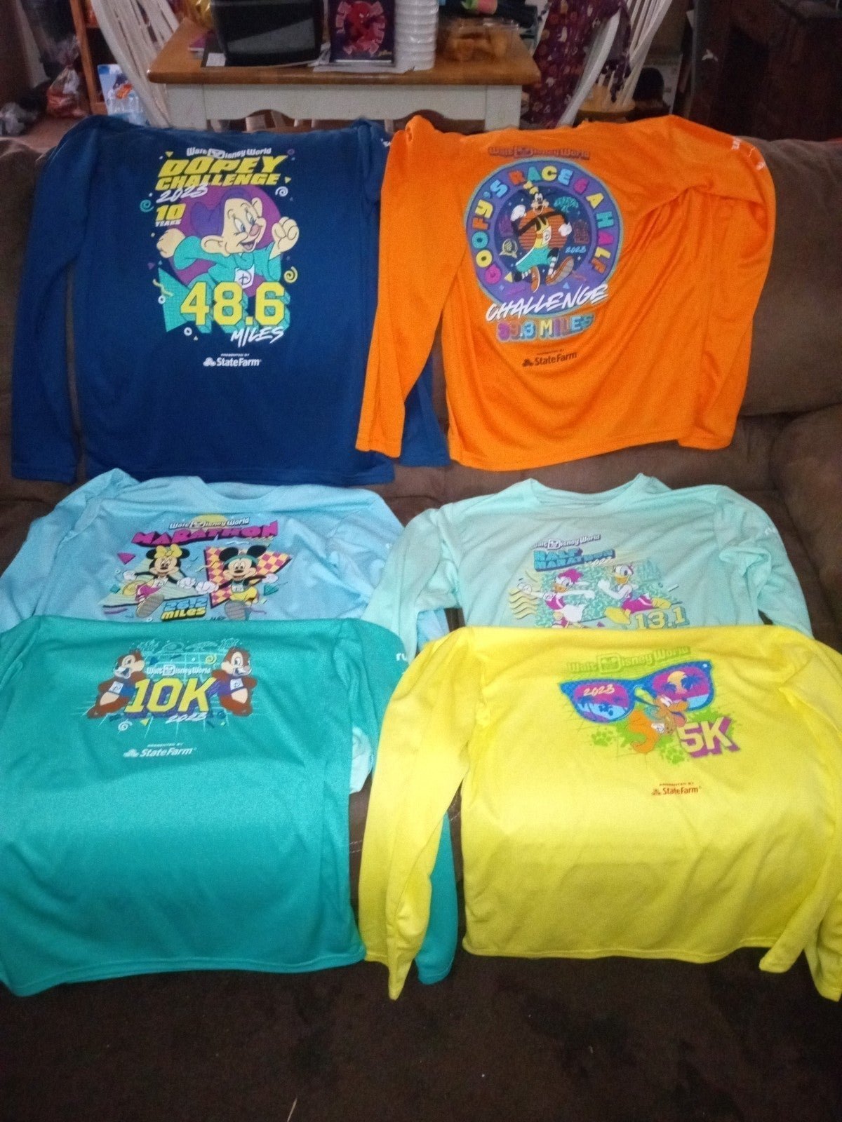 Disney race jerseys