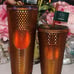 BNWT Sold Out Starbucks 50th Anniversary Studded Gold Bundle