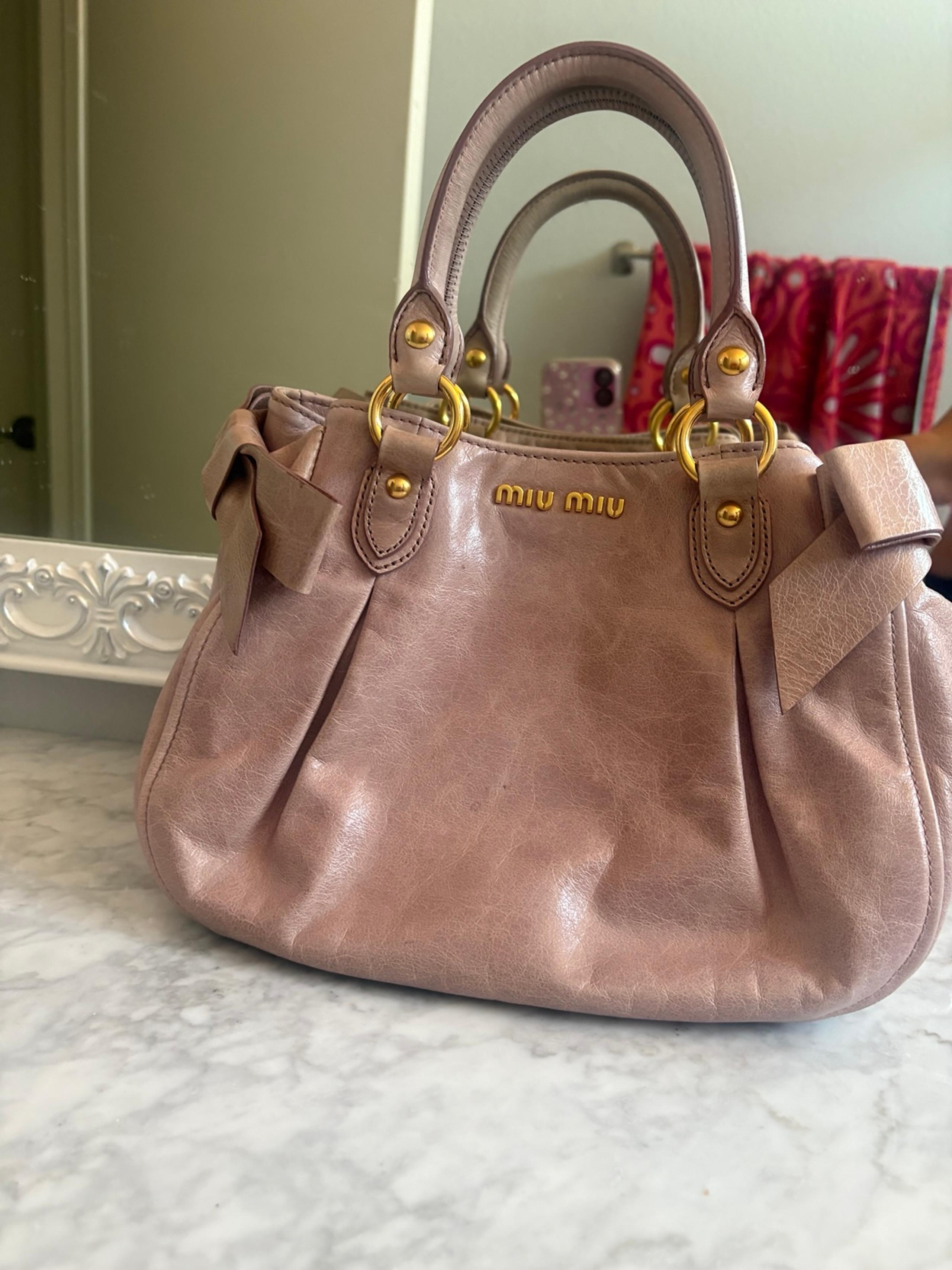Pink Miu Miu purse