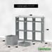 9 Cube Closet Organizers, Includes All Storage Cube Bins