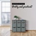 9 Cube Closet Organizers, Includes All Storage Cube Bins