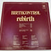 Birthcontrol Rebirth Holland Press Record Autographed Signed Authenticated TH3