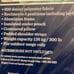 Tommy Bahama 5 position back pack folding beach chair blue sealed NEW
