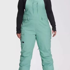 The North Face Women’s Plus Freedom Ski Snow Bib Pant In Wasabi Sz 1X NWT