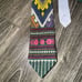 Handmade embroidered Neck Tie 2.5” width