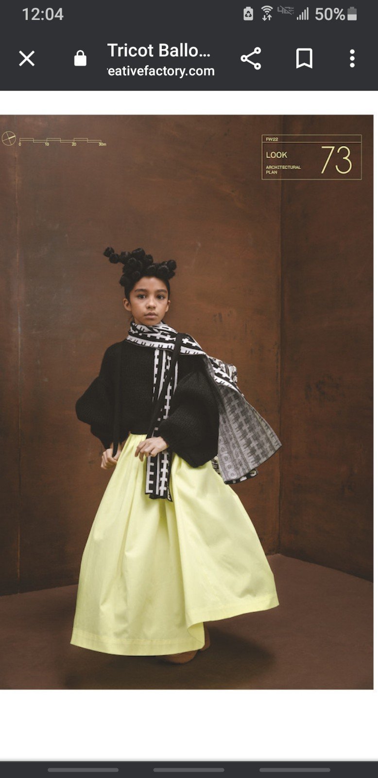 The Little Creative Factory Medium Tricot Balloon Jumper
