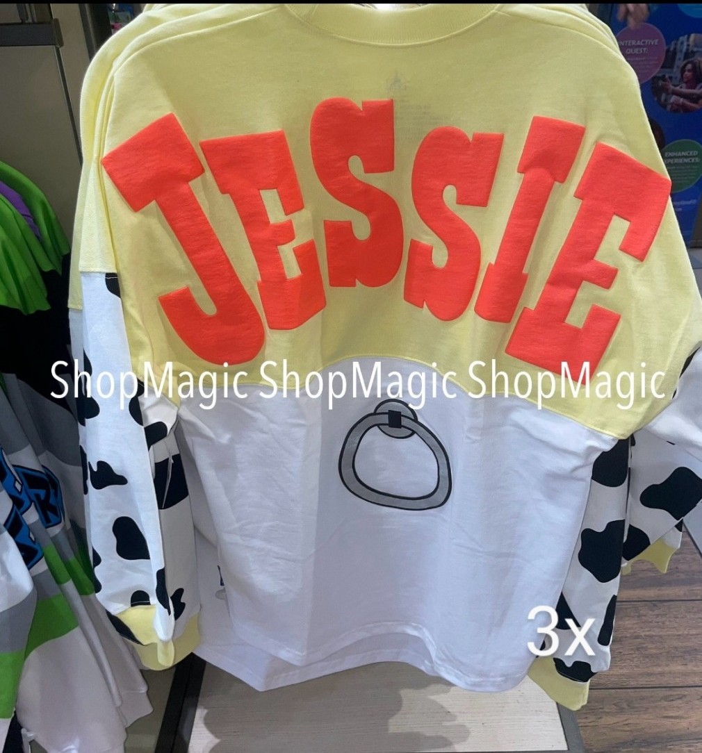 Disney Parks Toy Story Jessie Spirit Jersey New 2025