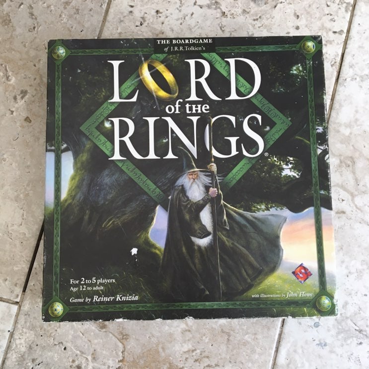 Lord of the rings the boardgame