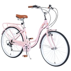 7-Speed Steel Women's Bike - 26 Inch - Various Colors