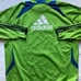 Men’s Green Adidas Seattle Sounders XBox Formotion Long Sleeve Goalie Jersey 2XL