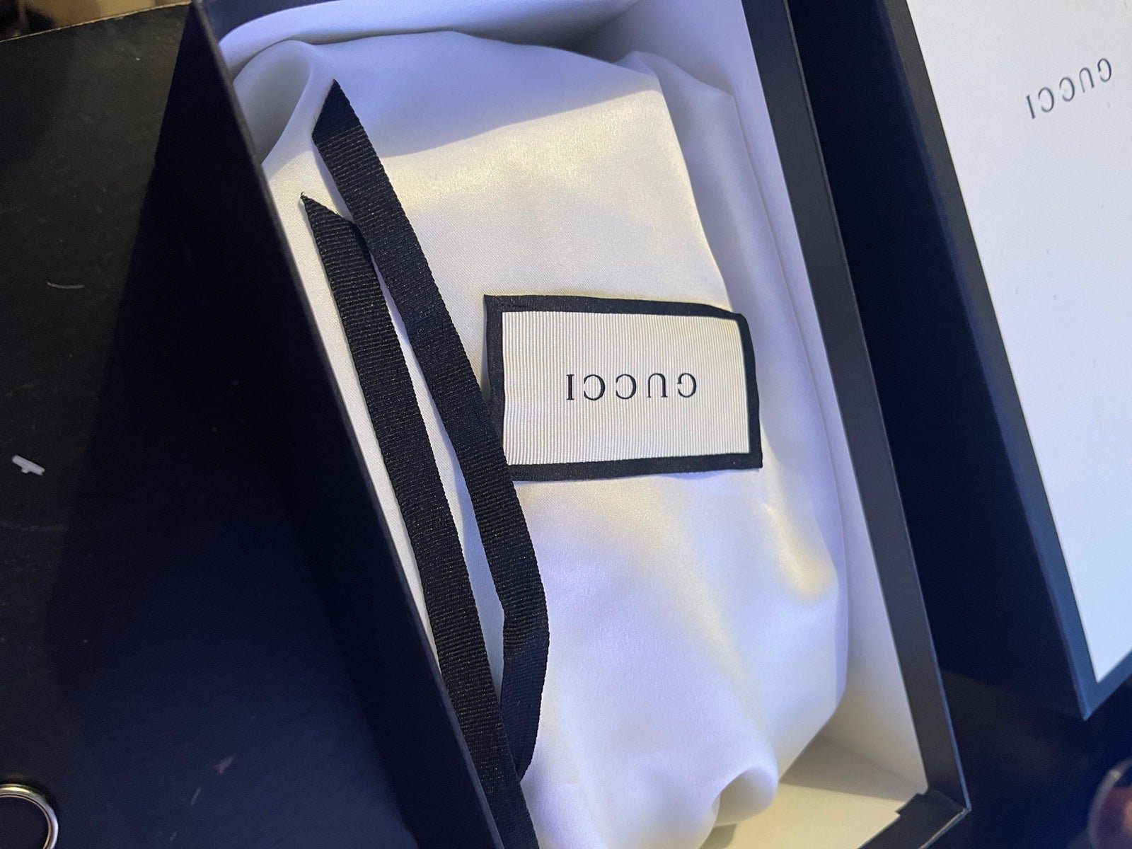 Gucci beauty make up bag