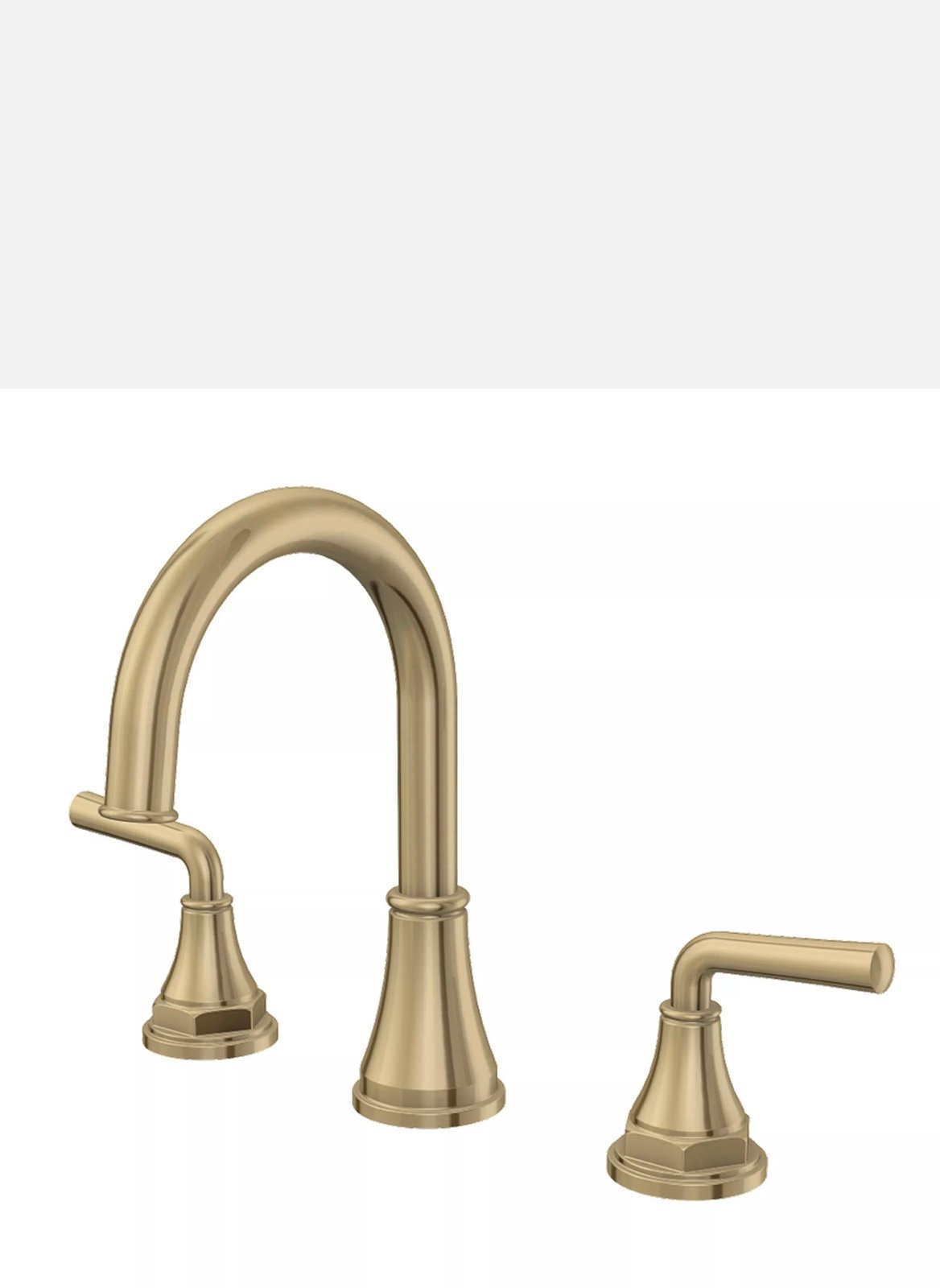 Faucet for bathroom 4” two handle faucet