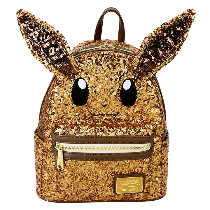 ♥️♥️♥️ Pokémon Exclusive Eevee Sequin Cosplay Mini Backpack. ( FreeShip ) ♥️♥️♥️