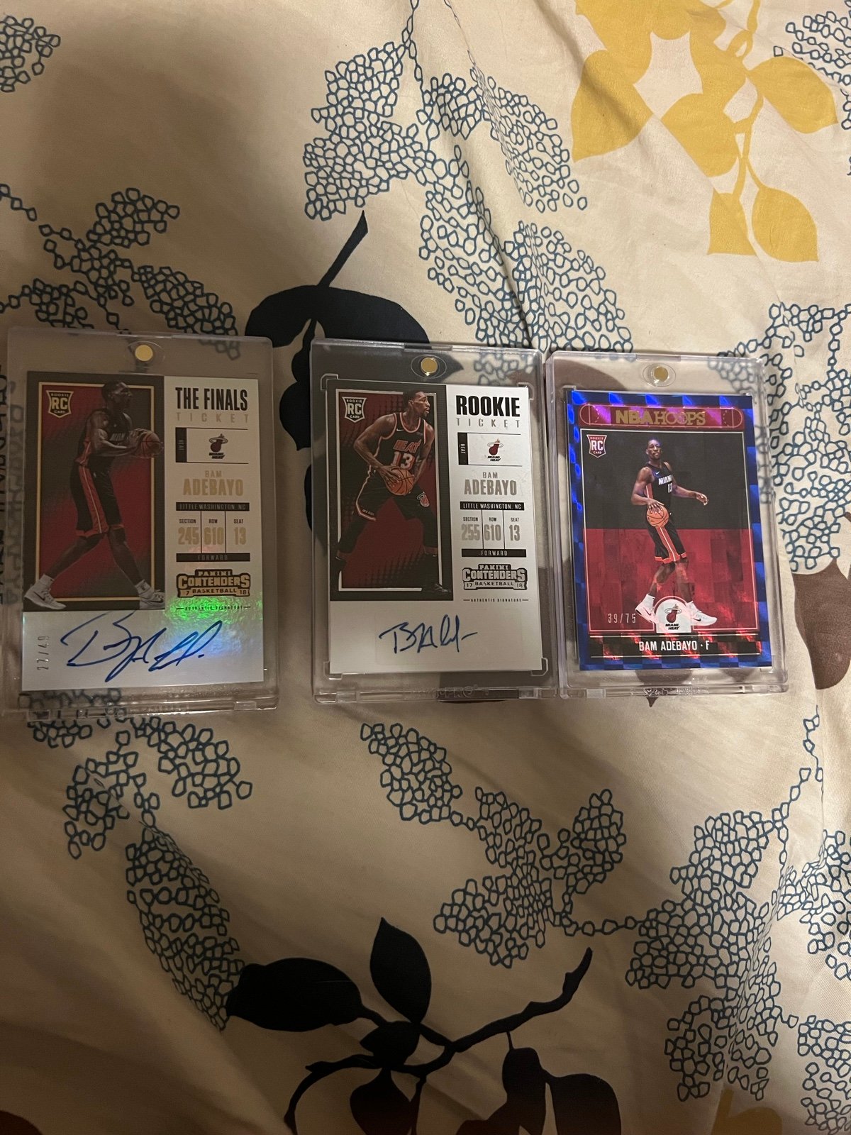 Bam Adebayo Rookie Auto Lot