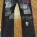 Embellish NYC Men's Rip & Repair Patchwork Distressed Skinny Fit Denim Jeans. 30