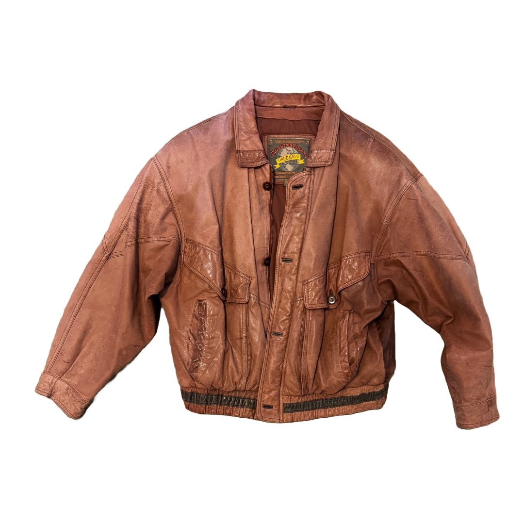 Men's Vintage Adventure Bound Leather Jacket