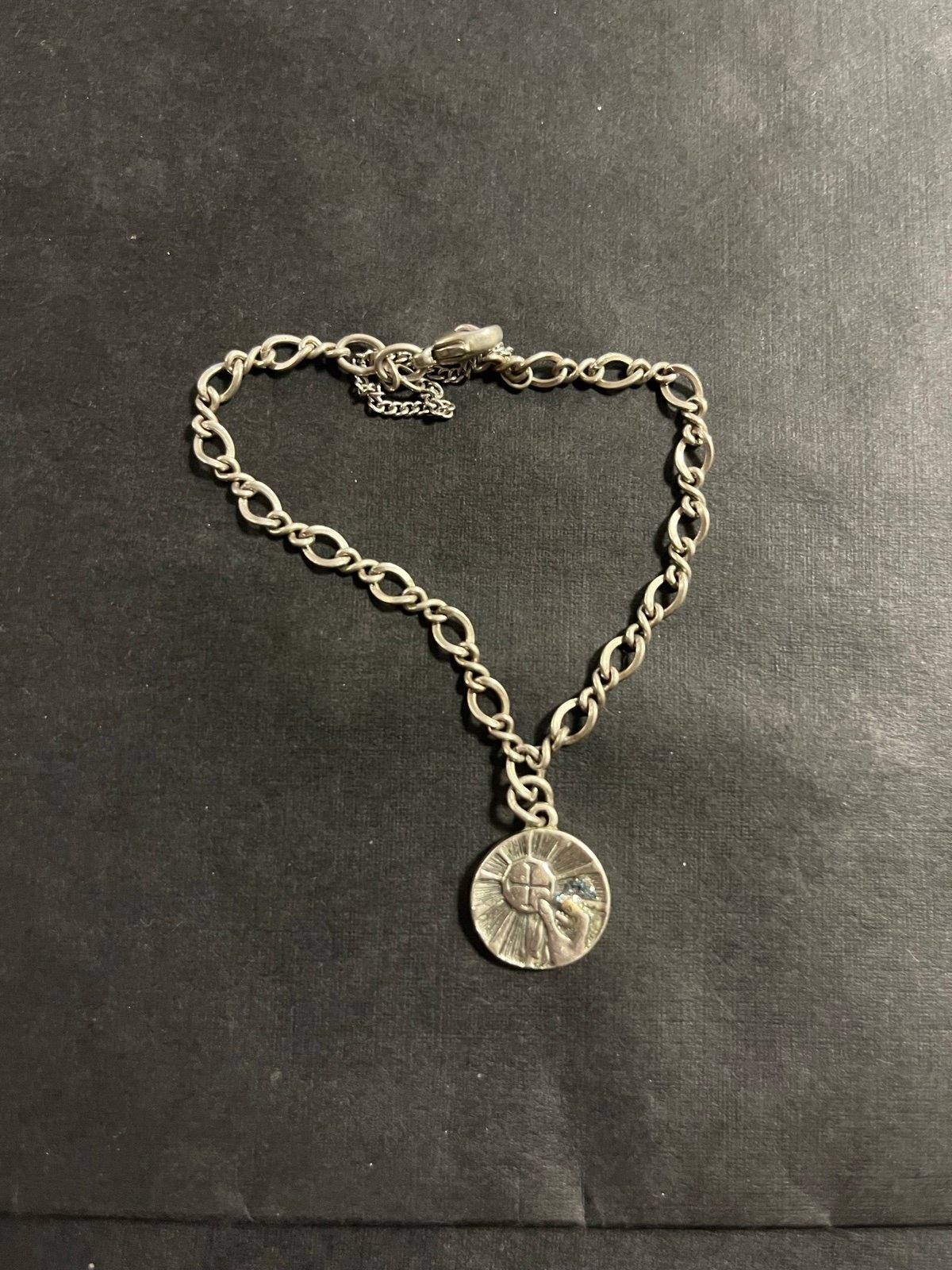 James Avery Oval Sun Hand God Bracelet