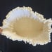 Vintage 60’s White Woven pouch Wristlet Handbag. Drawstring. Retro. Bohemian.