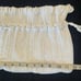 Vintage 60’s White Woven pouch Wristlet Handbag. Drawstring. Retro. Bohemian.