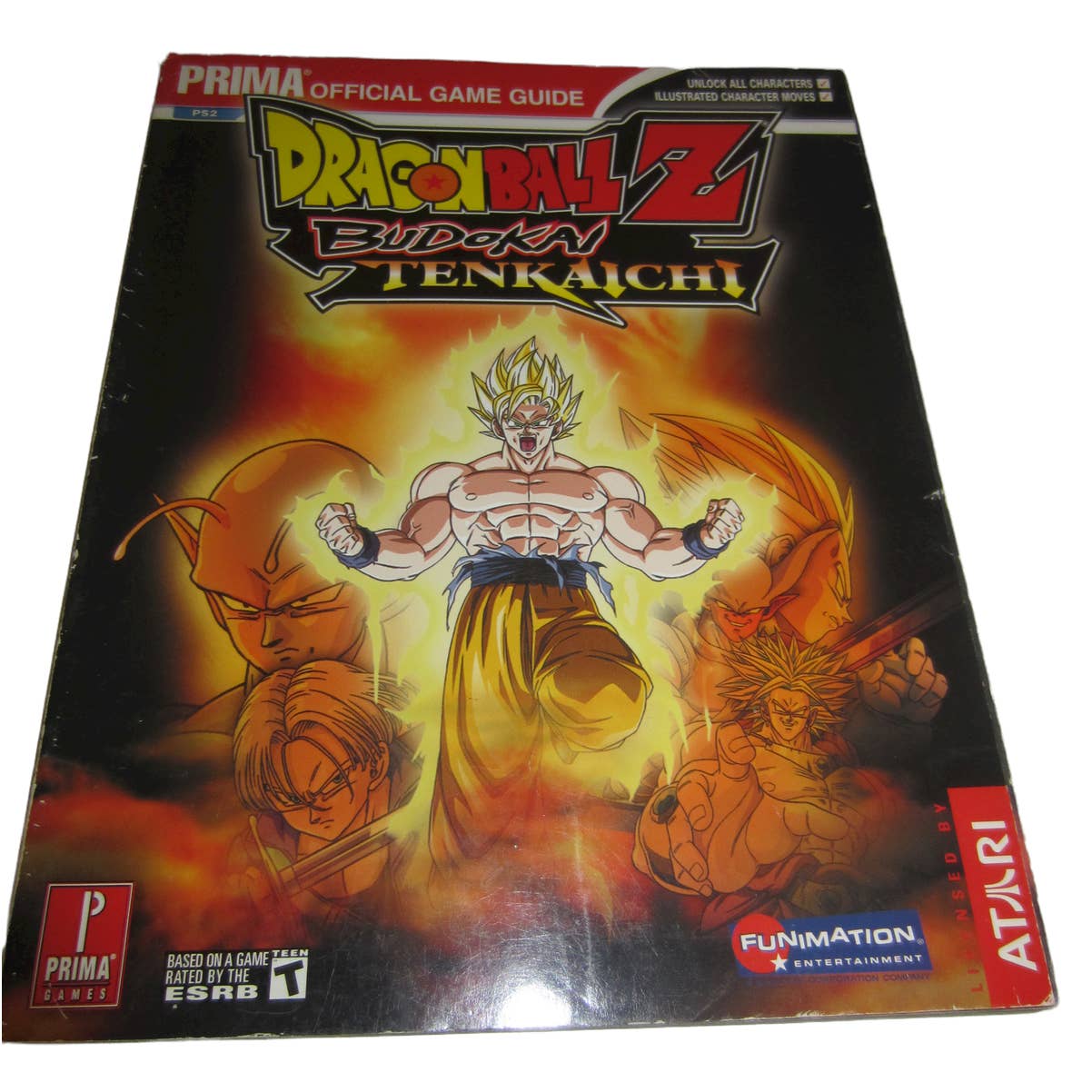Dragon Ball Z Budokai Tenkaichi Prima Official shops Game Guide Paperback