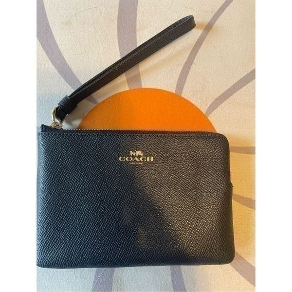 Coach Leather Wristlet