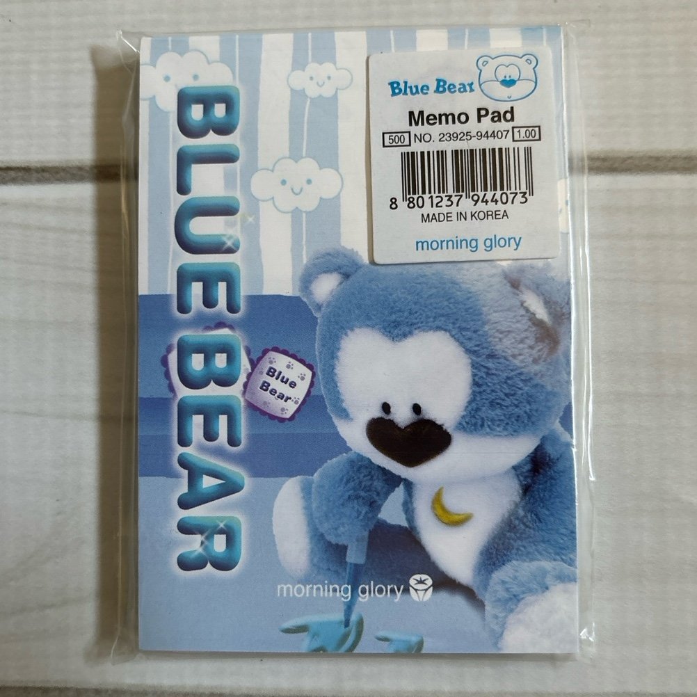 Blue Bear Memopad