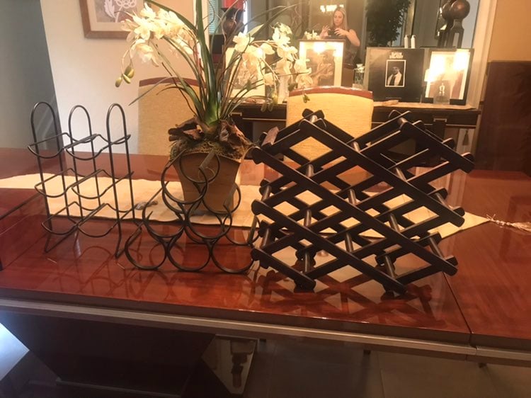 3 wine racks
