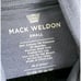 Mack Weldon Men's Ace Pullover Hoodie Sweatshirt Blue Size Small