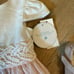 Edgehill Collection Pink & White Dress