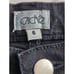 Vintage Cache Y2K Floral Beaded Boot Cut Black Jeans Women's Size 6 EUC