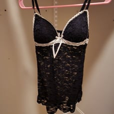 Black Lace Lingerie Outfit